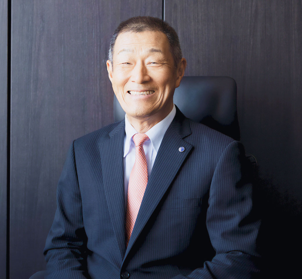 代表取締役社長 竹内 和彦の写真。